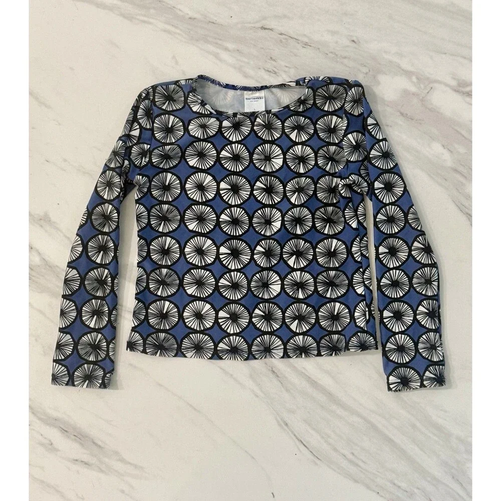 Girls Marimekko Beach Swimming Rash Guard Sz L
